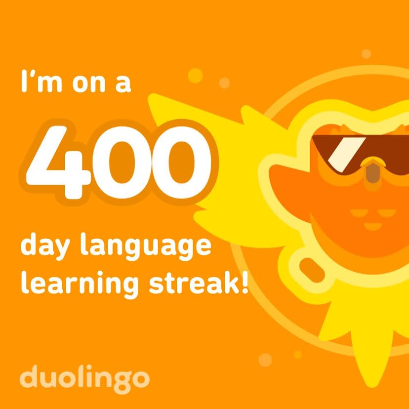 400 day streak
